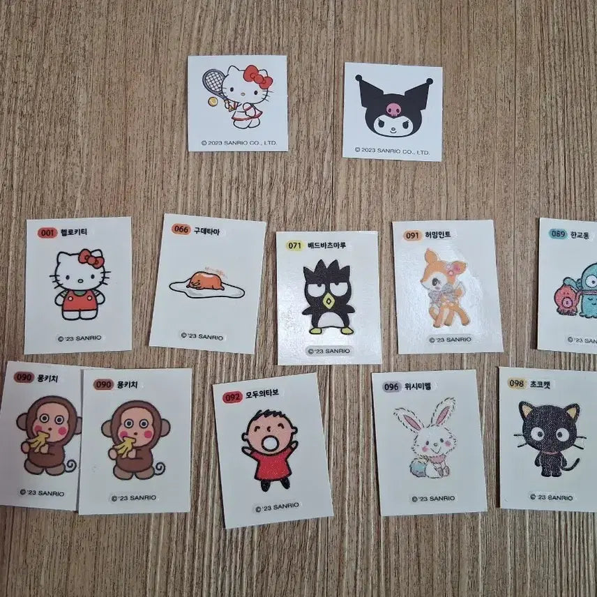 [BUNJANG] Sanrio Sticker Collection Bundle / 산리오 띠부띠부씰