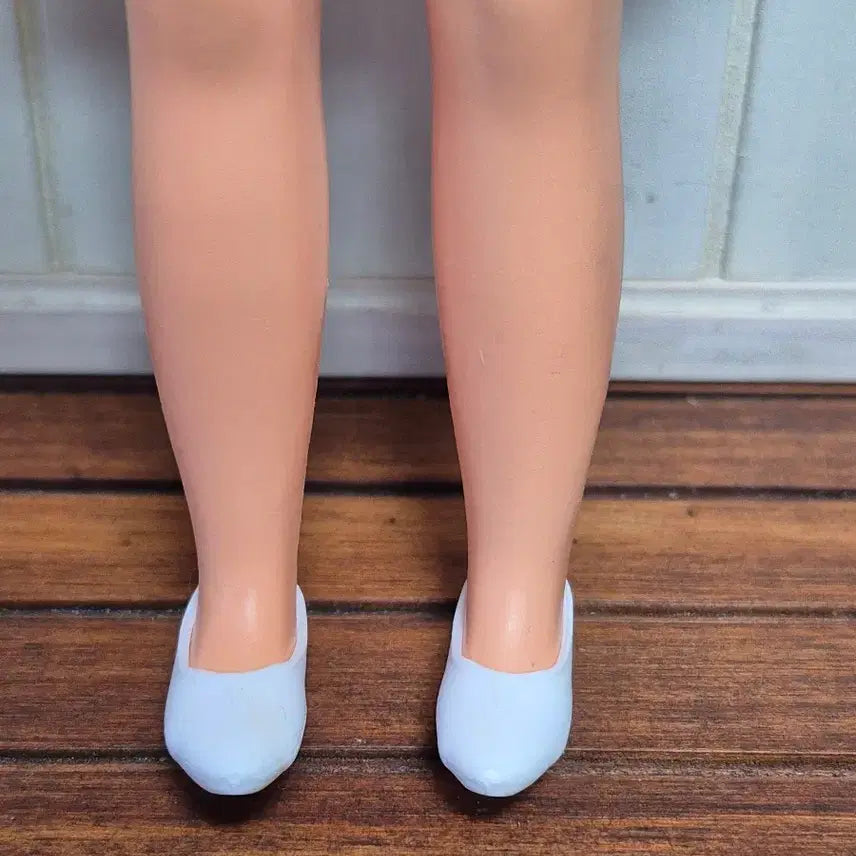 [BUNJANG] Vintage Pepper Size Doll Shoes (3 Red, 2 White) / 빈티지인형 페퍼사이즈신발