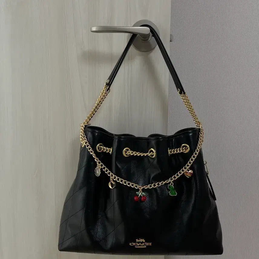 [BUNJANG] Coach Evelyn Shoulder Bag Medium / 코치 에블린 숄더백