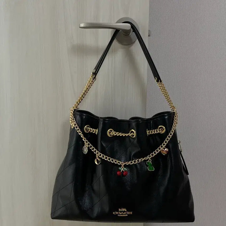[BUNJANG] Coach Evelyn Shoulder Bag Medium / 코치 에블린 숄더백