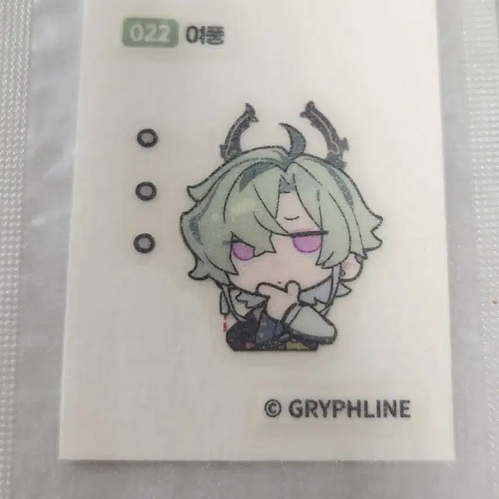 [BUNJANG] GS25 Collaboration Endfield Character Sticker (Set of 22) / 준등기가능) 22 여풍 띠부씰 엔드필드 gs25 콜라보