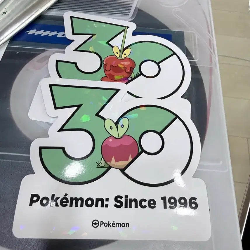 [BUNJANG] Pokemon 30th Anniversary Stickers: Parasect &amp; Paras / 포켓몬 30주년 스티커 과사삭벌레 과미르
