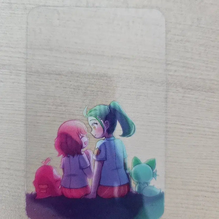 [BUNJANG] Pokemon Scarlet &amp; Violet Anna Nemo Transparent Photocard (Unofficial) / 포켓몬스터 스칼렛 바이올렛 안나 네모 투명 포토카드 (비공식)