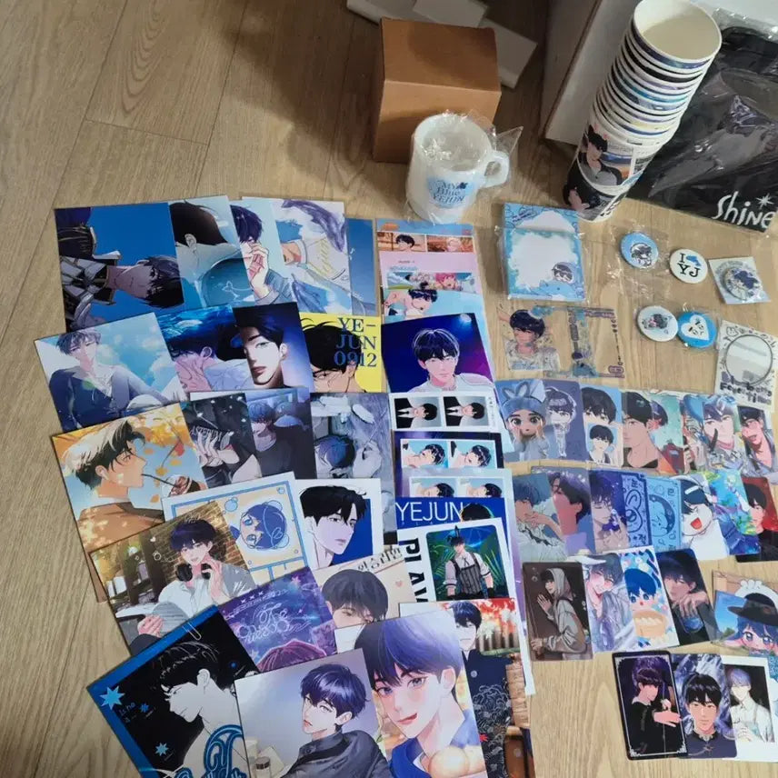 [BUNJANG] PLAVE Yejun Birthday Cafe Goods Bundle / 플레이브 예준 생카 짐색 밀크컵 프박등