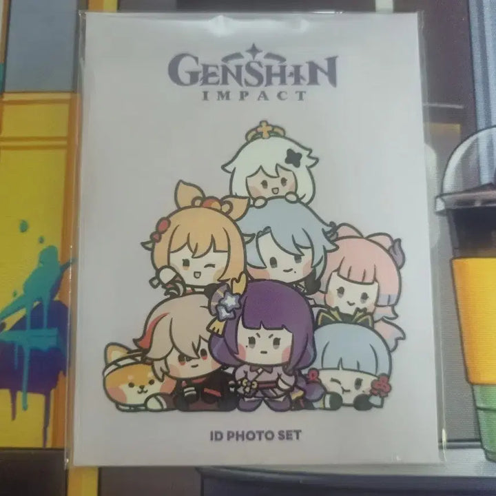 [BUNJANG] Genshin Impact Mini Nishikigi ID Photo Set - Inazuma / 원신 미니니 ID 포토 SET - 이나즈마