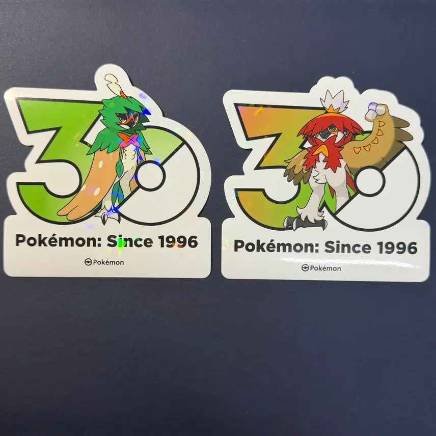 [BUNJANG] Limited Edition 30th Anniversary Logo Sticker - Starting Generation 7 &