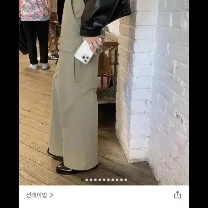 [BUNJANG] Arto Spring Eve Cargo Pants Khaki / 르모어 (아르토) 스프링 이브 카고팬츠 카키