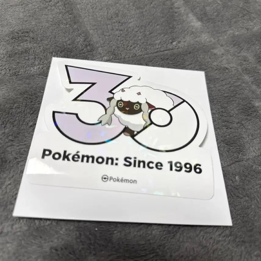 [BUNJANG] Pokemon 30th Anniversary Urshifu Sticker / 포켓몬 30주년 스티커 우르
