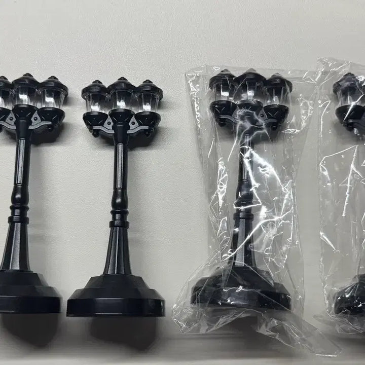 [BUNJANG] Miniature Street Lights Set (4 pcs) / 미니어처 가로등