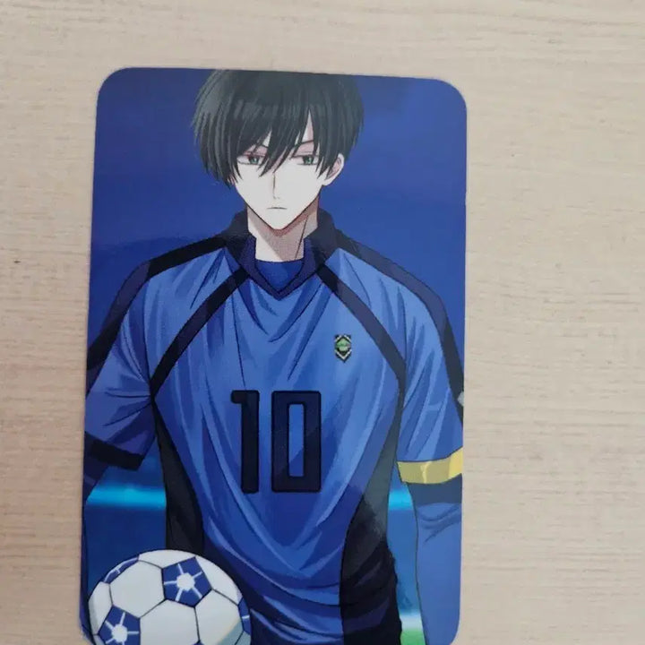[BUNJANG] Blue Lock Itoshi Rin Soccer Uniform Photocard (Unofficial Merchandise) / 블루 록 이토시 린 축구 유니폼 포토카드 (비공식 굿즈)