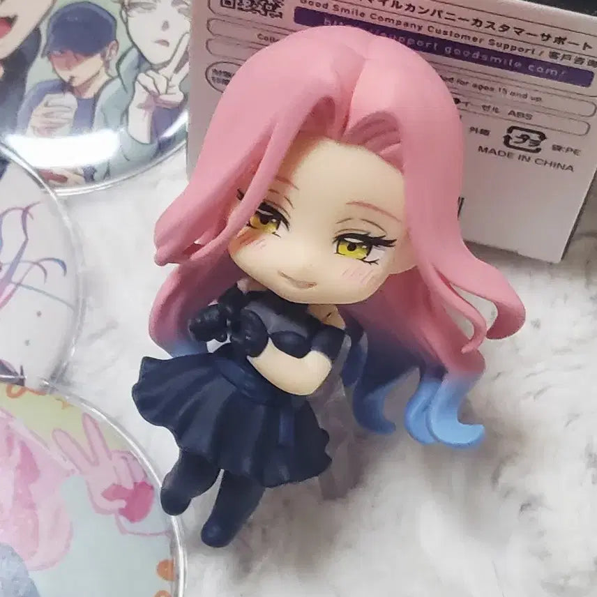 [BUNJANG] A-Stage Mizi Nendoroid Figure Unofficial Goods Bundle Set Can Badge / 에이스테 미지 넨도 피규어 비공굿 캔뱃지 일괄 에일리언스테이지