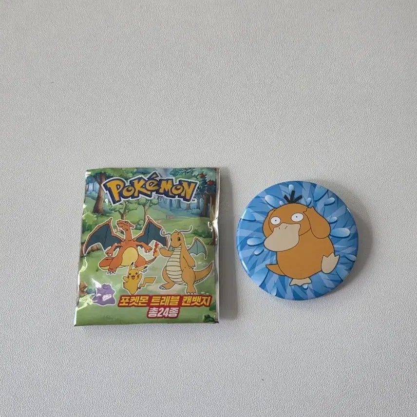 [BUNJANG] Pokemon Center Golduck Travel Can Badge / 포켓몬스터 고라파덕 트래블 캔뱃지
