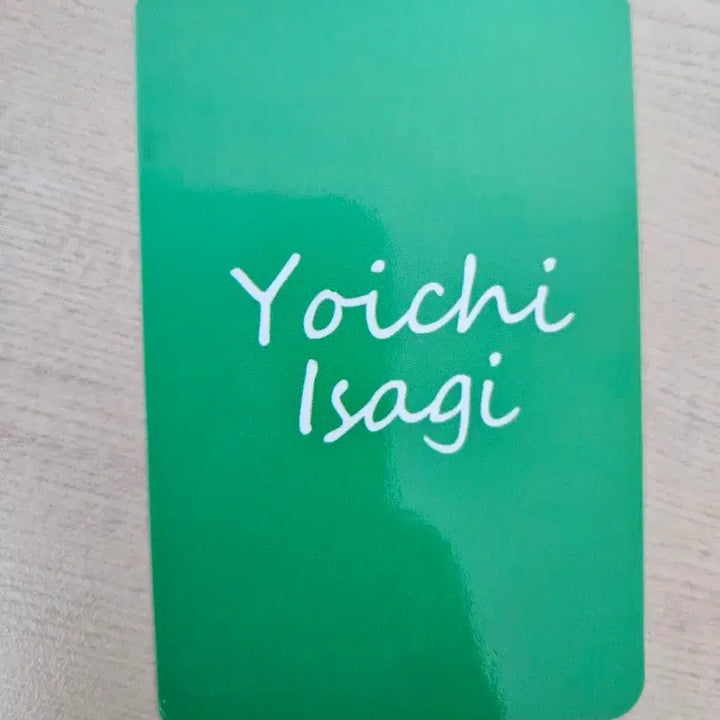 [BUNJANG] Isagi Yoichi Photocard (Unofficial) / 블루 록 이사기 요이치 포토카드 (비공식 굿즈)