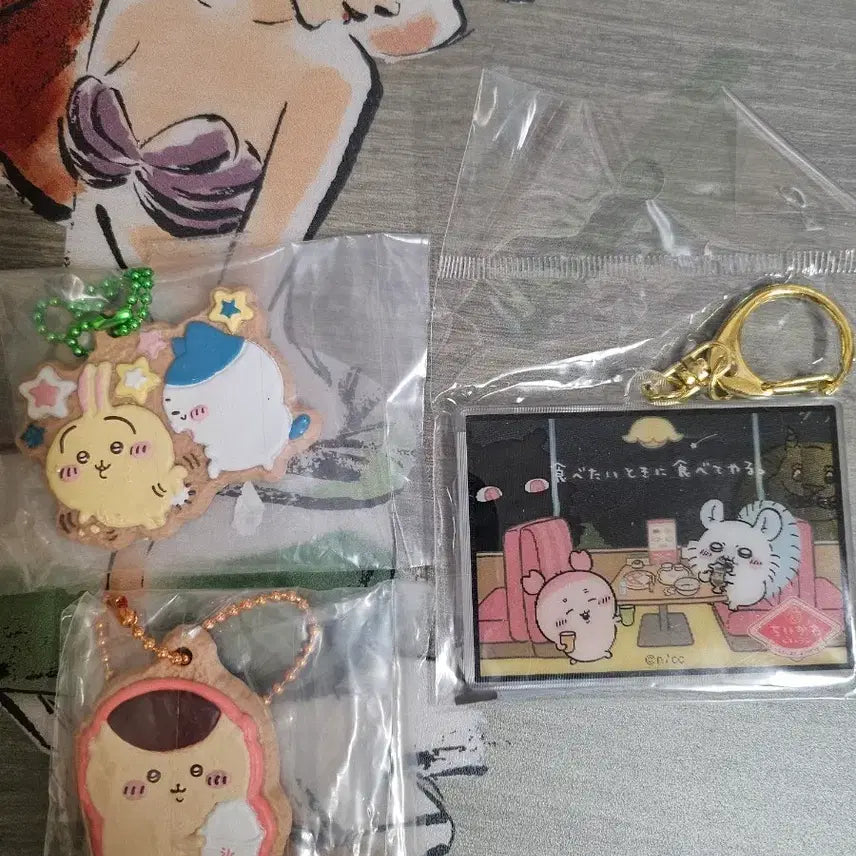 [BUNJANG] Chiikawa Charm Keychain / 치이카와 키링[정품]