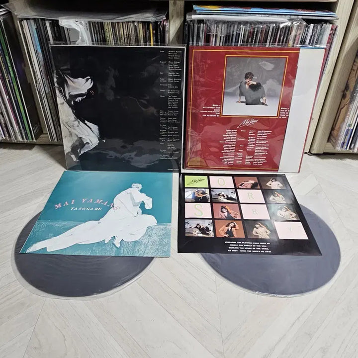 [BUNJANG] Yamane Mai Tasogare &amp; Sorry First Press LP Bundle Set / Yamane Mai 마이야마네 Tasogare, Sorry 초판LP 일괄