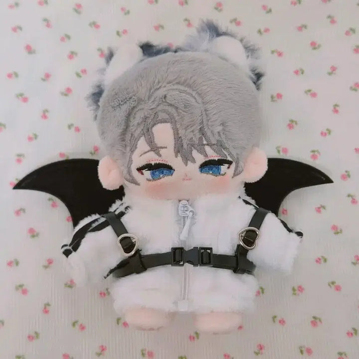 [BUNJANG] Lumiclothet Wing Jersey Devil 10cm Doll Clothes / 루미클로젯 윙져지 악마 10cm 솜인형 옷