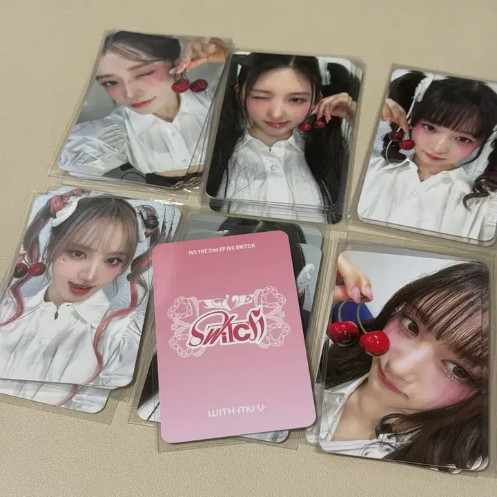 [BUNJANG] IVE WITHMUU Lucky Draw Photocard Set / 아이브 위드뮤 럭드 포카 세트 판매