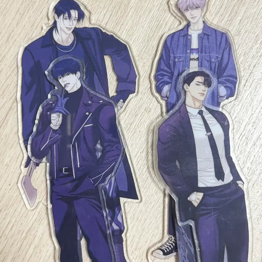 [BUNJANG] The Boyz (The B) Mobphan Acrylic Stand Set / 조개소년 모펀 아크릴스탠드 전체