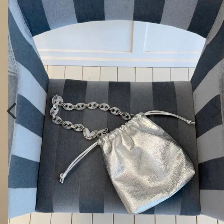 [BUNJANG] Soft Seoul DUST LEATHER BAG_SILVER / 소프트서울 DUST LEATHER BAG_SILVER