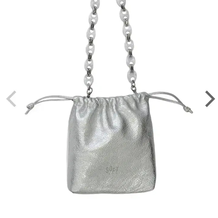 [BUNJANG] Soft Seoul DUST LEATHER BAG_SILVER / 소프트서울 DUST LEATHER BAG_SILVER
