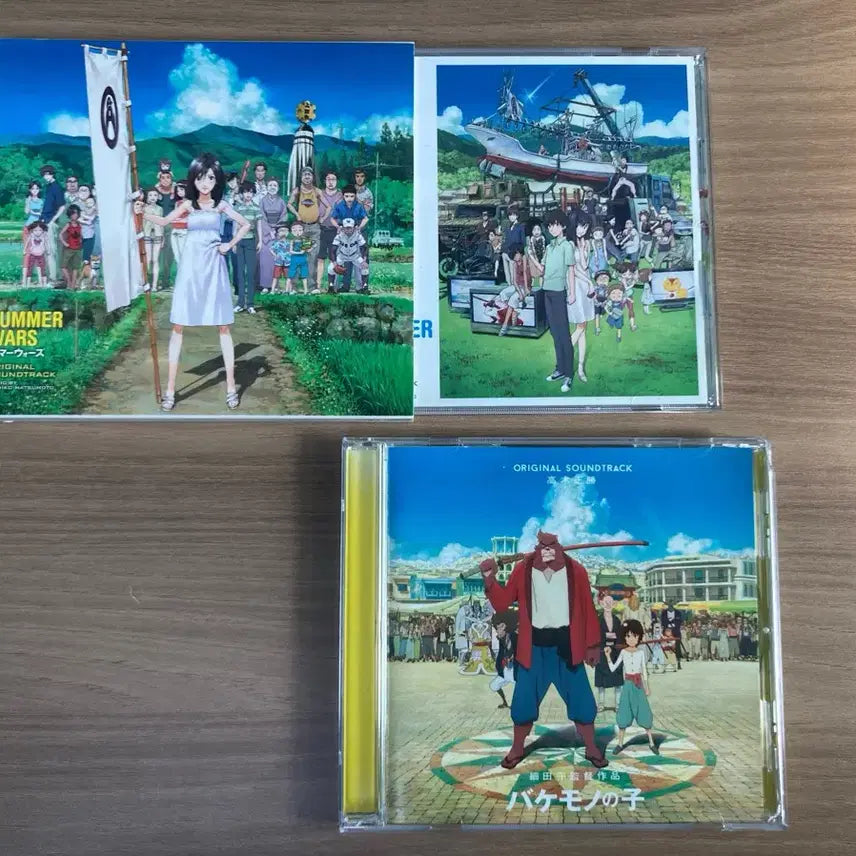 [BUNJANG] Summer Wars Mamoru Hosoda OST CD Bundle / 썸머워즈 괴물의아이 호소다마모루 ost cd 일괄 양도