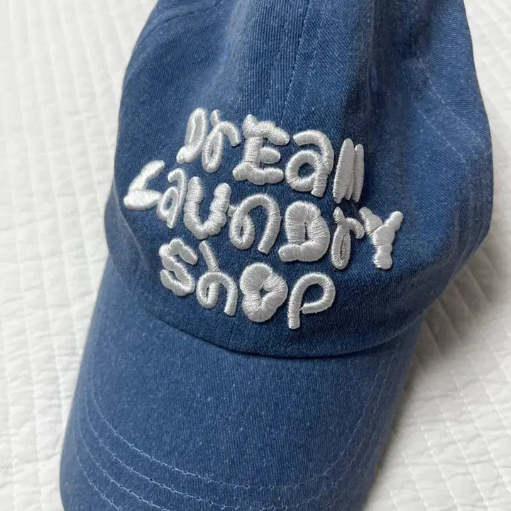 [BUNJANG] Dream Laundry Shop Cap Hat / 드림런드리샵 캡모자