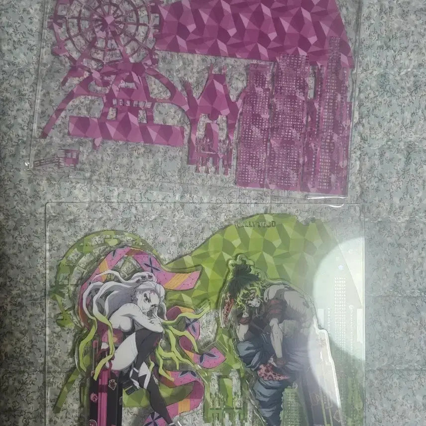 [BUNJANG] Demon Slayer Gyutaro World Tour Acrylic Stand Set (Sealed) / 귀멸의 칼날 다키 규타로 월드투어 아크릴 세트