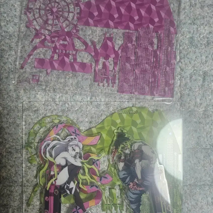 [BUNJANG] Demon Slayer Gyutaro World Tour Acrylic Stand Set (Sealed) / 귀멸의 칼날 다키 규타로 월드투어 아크릴 세트