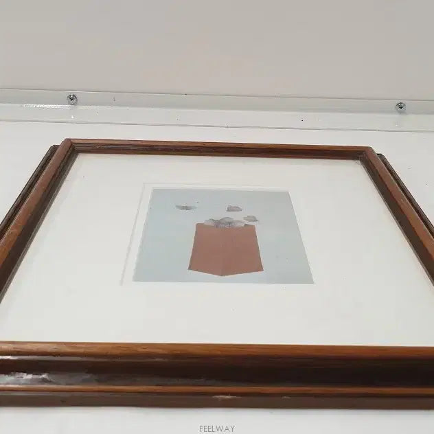 [BUNJANG] Hwang Kyu-baek "Butterflies" Classic Art Poster with Wood Frame / 동양엔틱~ PRODUCT POINT시대를 초월한 거장의 미학 황규백 명작