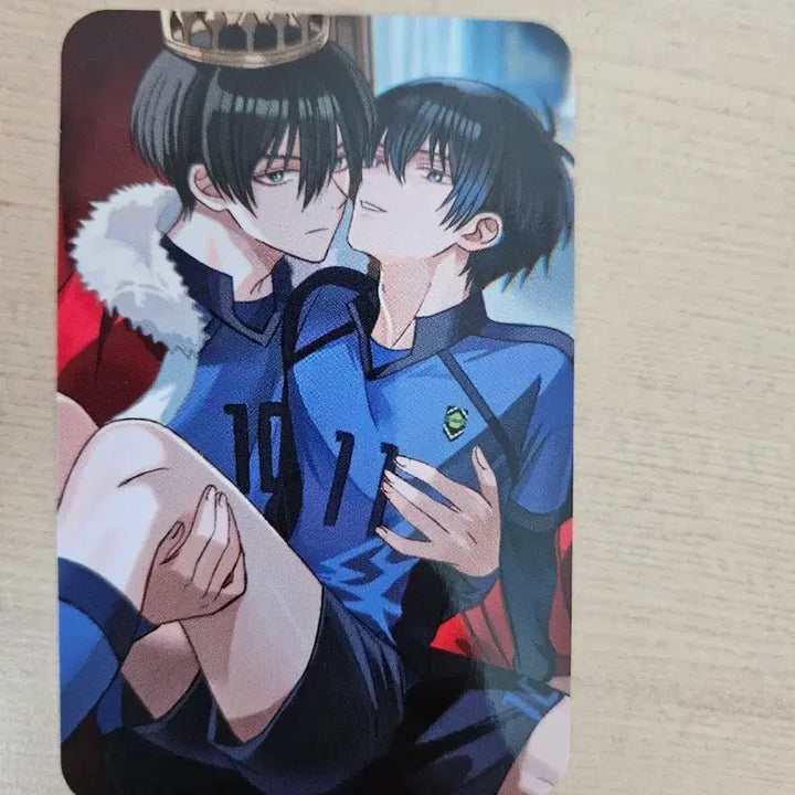 [BUNJANG] Itochi Rin Isagi Yoichi Soccer Uniform Photocard / 블루 록 이토시 린 이사기 요이치 축구 유니폼 포토카드 (비공식)