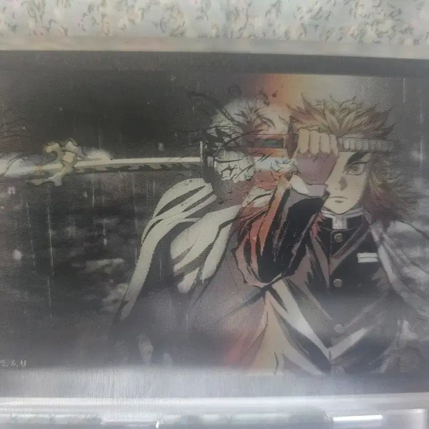 [BUNJANG] Demon Slayer Rengoku Kyojuro Hologram Acrylic Stand / 귀멸의 칼날 렌고쿠 쿄쥬로 홀로그램 아크릴 스탠드