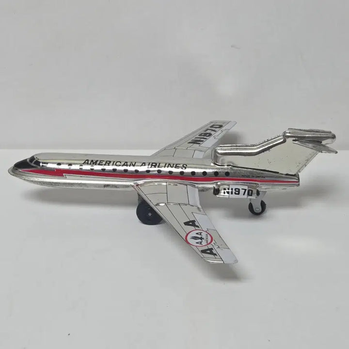 [BUNJANG] 1960s Japan American Airlines Tin Toy Airplane / 60년대 일본 틴토이 아메리칸 에어라인 틴토이 항공 비행기 양철 토이