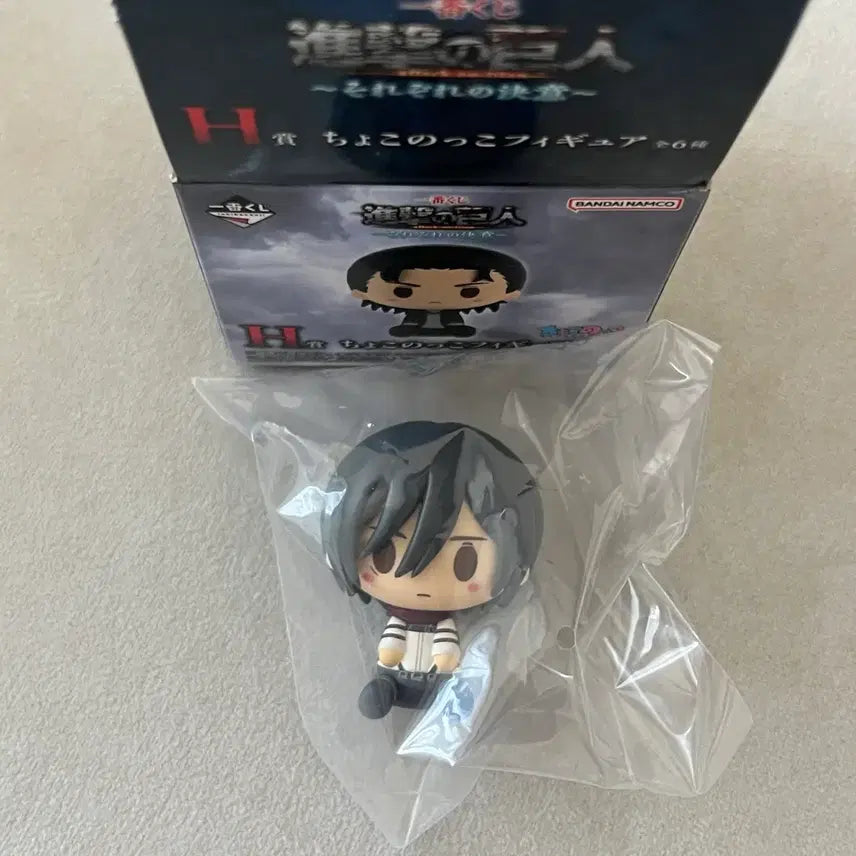 [BUNJANG] Ichiban Kuji Attack on Titan Chokonoose Mikasa Figure / 제일복권 진격의 거인 H상 초코노코 미카사