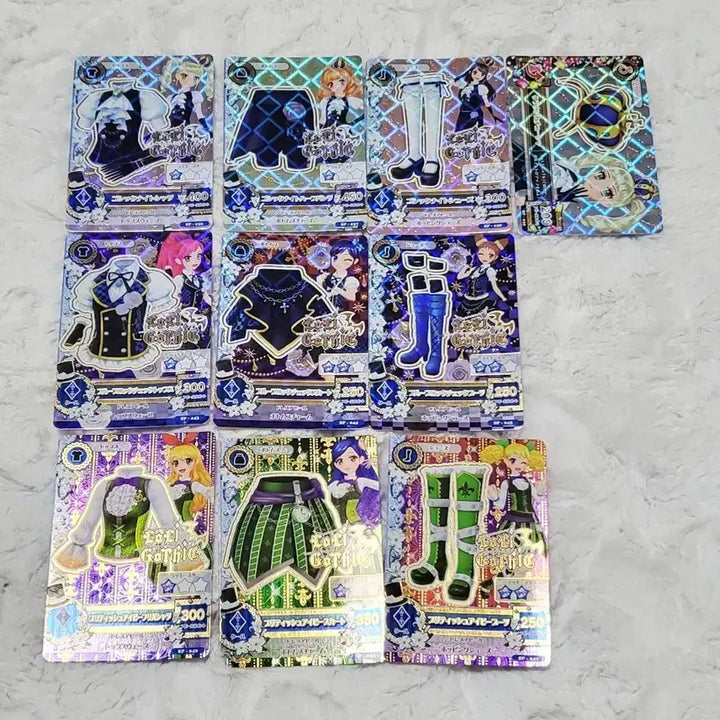 [BUNJANG] Aikatsu! Ruriko Gothic Set Yurika Ichigo Card / 아이카츠 로리고딕 프레 카드 일괄 유리카 아이엠스타 카드 유리 이치고