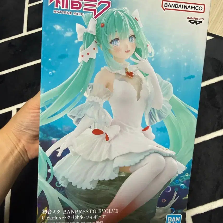 [BUNJANG] Banpresto Hatsune Miku Clearluxe Figure / 반프레스토 하츠네 미쿠 Clearluxe 피규어 미개봉 새상품