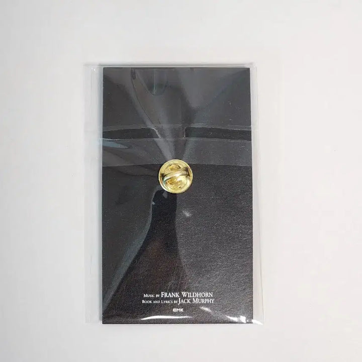 [BUNJANG] The Count of Monte Cristo Edmond / Monte Badge (Sealed) / 뮤지컬 몬테크리스토 에드몬드 / 몬테 뱃지 미개봉