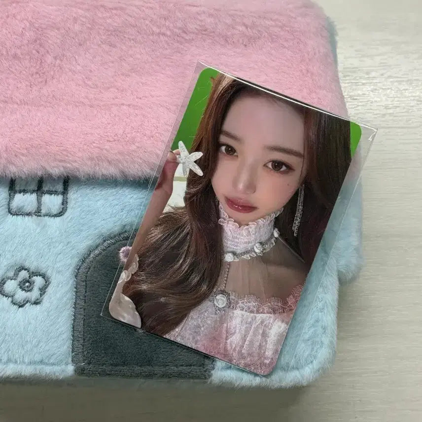 [BUNJANG] IVE Wonyoung DIVE INTO IVE Fan-con Necklace Sticker Photocard Set / 아이브 장원영 팬콘 다이브인투아이브 목걸이 스티커 포카