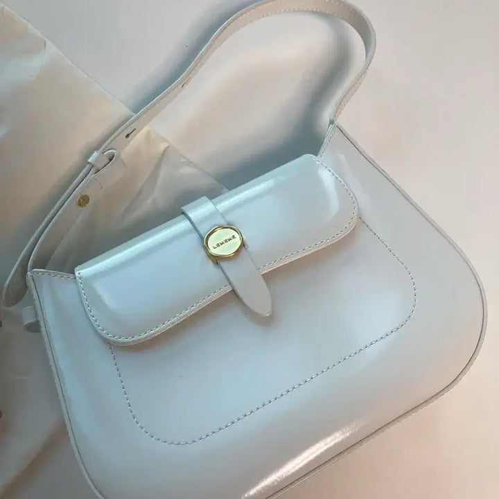 [BUNJANG] LEMAIRE White Shoulder Bag / 르메메 가방 화이트 숄더백