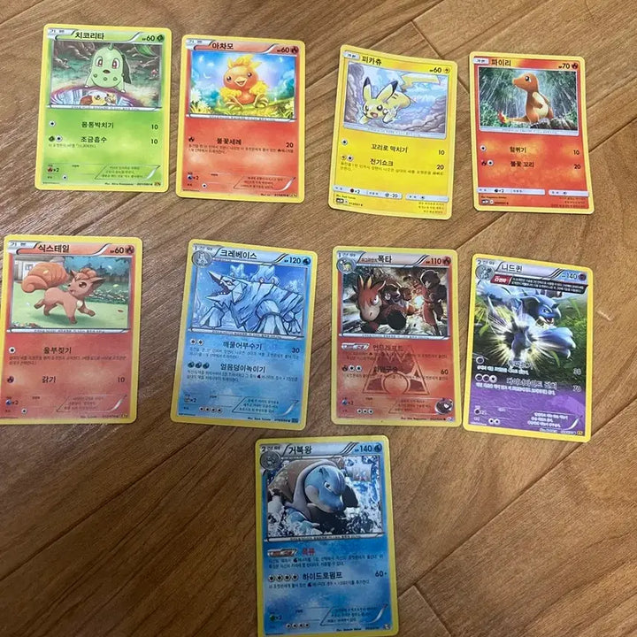 [BUNJANG] Vintage Pokemon Cards - Set B Condition / 옛날 포켓몬 카드 팝니다! 상태는 B급 입니다.