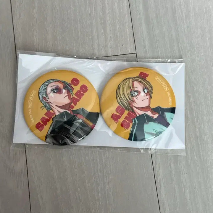 [BUNJANG] Sakamoto Days Can Badge Set / 사카모토 데이즈 캔뱃지 2종