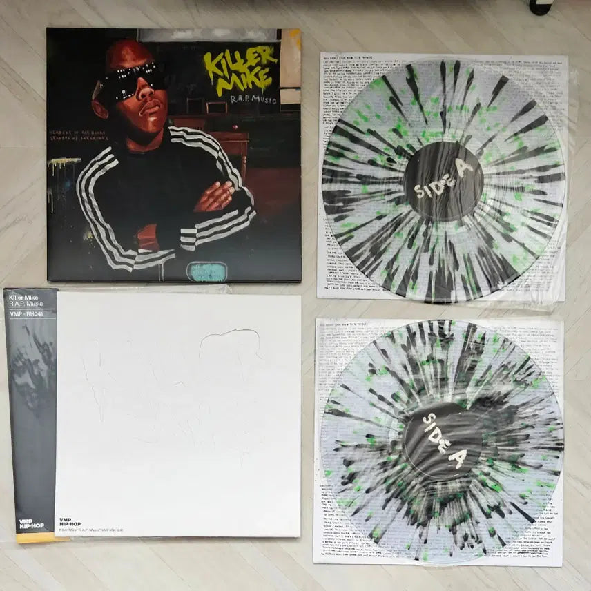 [BUNJANG] Killer Mike R.A.P Music VMP Splatter 2LP / Killer Mike - R.A.P Music - VMP 스플래터 LP