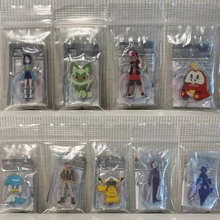 [BUNJANG] Pokemon Acrylic Stand Collection Vol. 1 Full Set / 포켓몬스터 아크릴 스탠드 컬렉션 1 전종 일괄 판매합니다