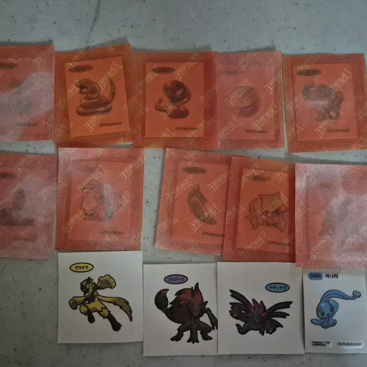 [BUNJANG] Pokemon Sticker Set / 포켓몬 포켓몬스터 띠부씰