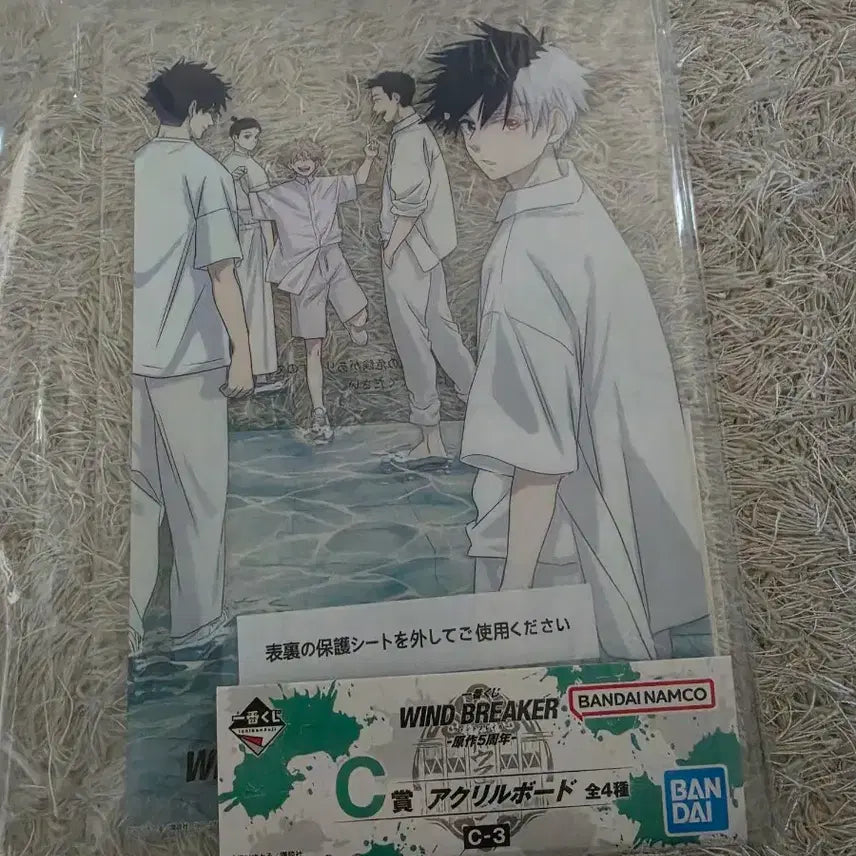 [BUNJANG] Ichiban Kuji Wind Breaker Acrylic Board Prize C / 제일복권 윈드브레이커 C상 아크릴 보드 판매
