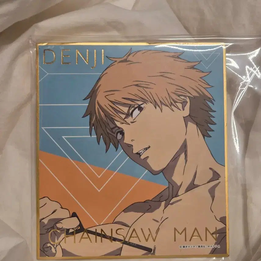 [BUNJANG] Chainsaw Man Denji Shikishi Art Board / 체인소맨 덴지 색지 판매