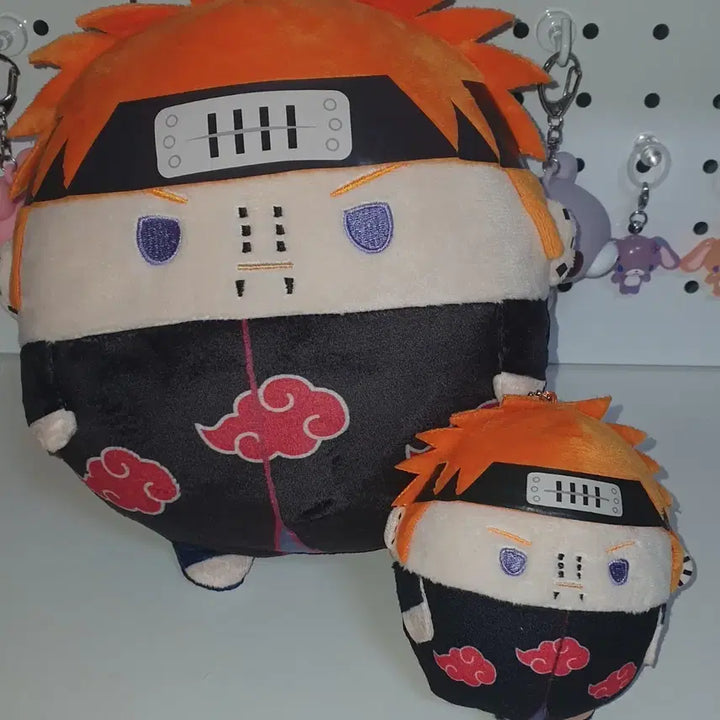 [BUNJANG] Naruto Pain Fuwa Kororin Plush Set / 나루토 페인 후와코로링 m사이즈 s사이즈 일괄 누이구루미