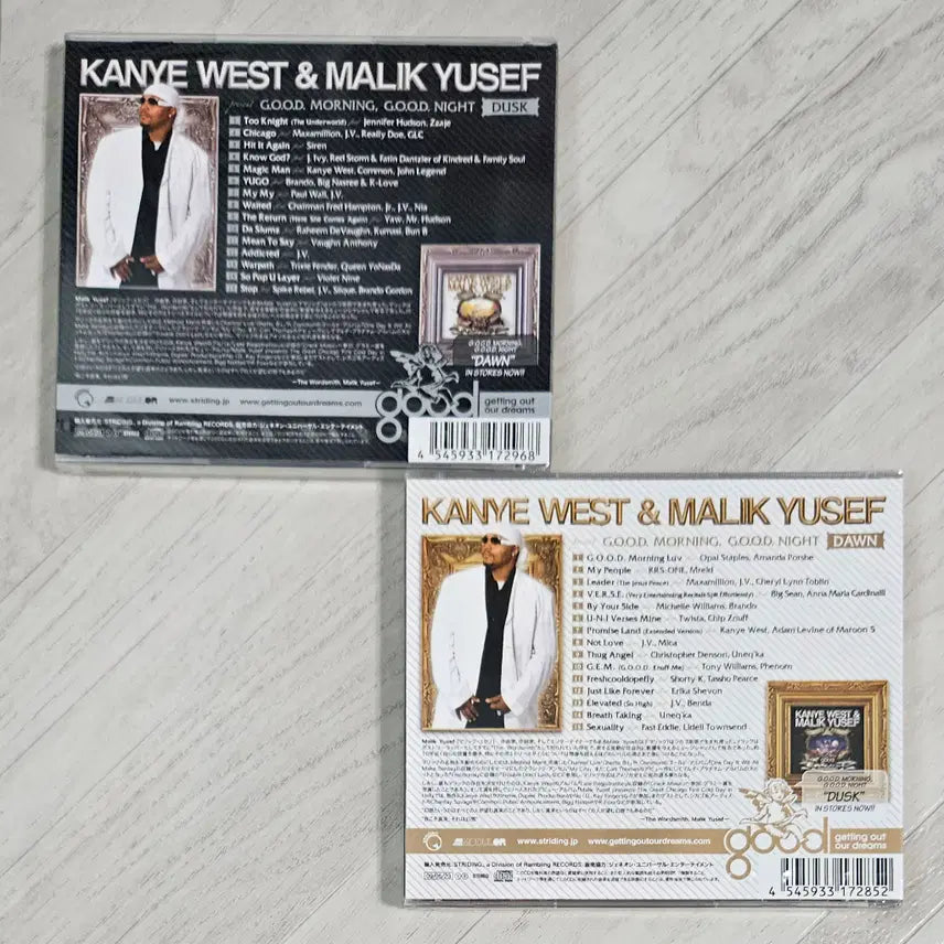 [BUNJANG] Kanye West DAWN DUSK Japan Edition CD Set (2 Items, Sealed) / Kanye West - DAWN + DUSK 일본반 CD 미개봉 2장세트