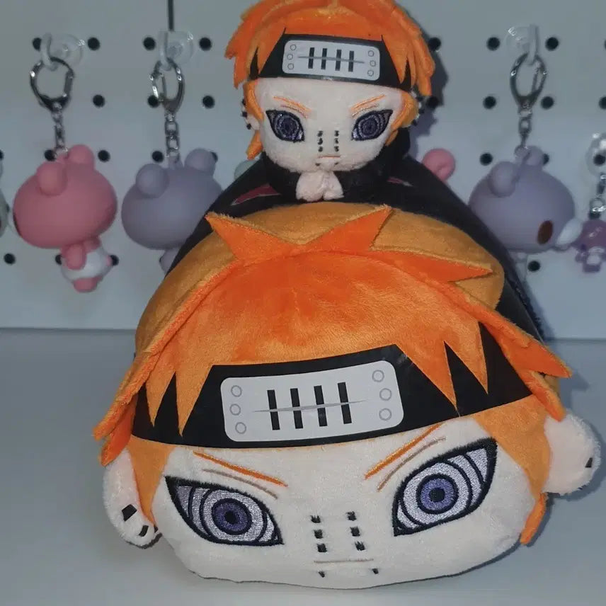 [BUNJANG] Naruto Pain Hug Character Plush (M Size) - Bundle Set / 나루토 페인 포테코로 m사이즈 허그캬라 일괄