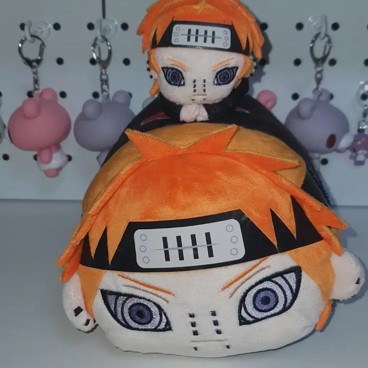 [BUNJANG] Naruto Pain Hug Character Plush (M Size) - Bundle Set / 나루토 페인 포테코로 m사이즈 허그캬라 일괄