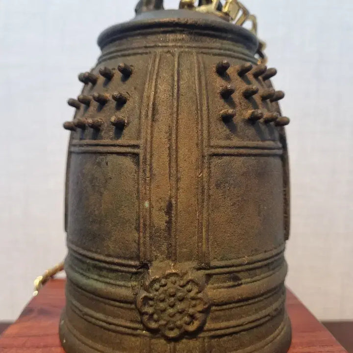[BUNJANG] Japanese Bronze Bell for Holding and Striking / [일본 기물] 들고 타종하는 일본 청동 종 [사찰 종, 불교 종]